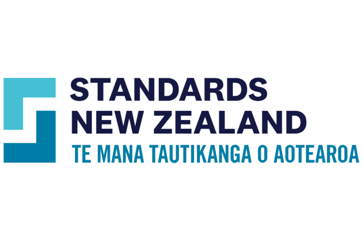 Standards New Zealand Logo white BG