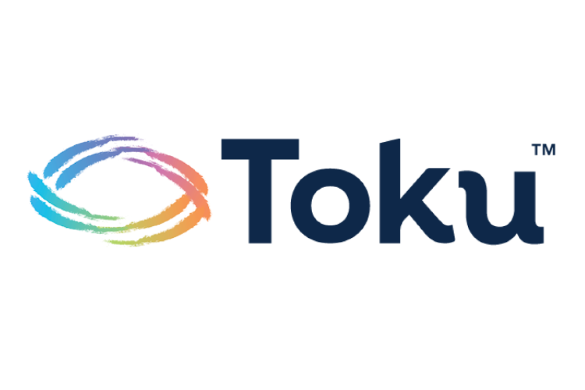 Toku Eyes logo white BG