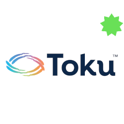 Toku USA Logo square star